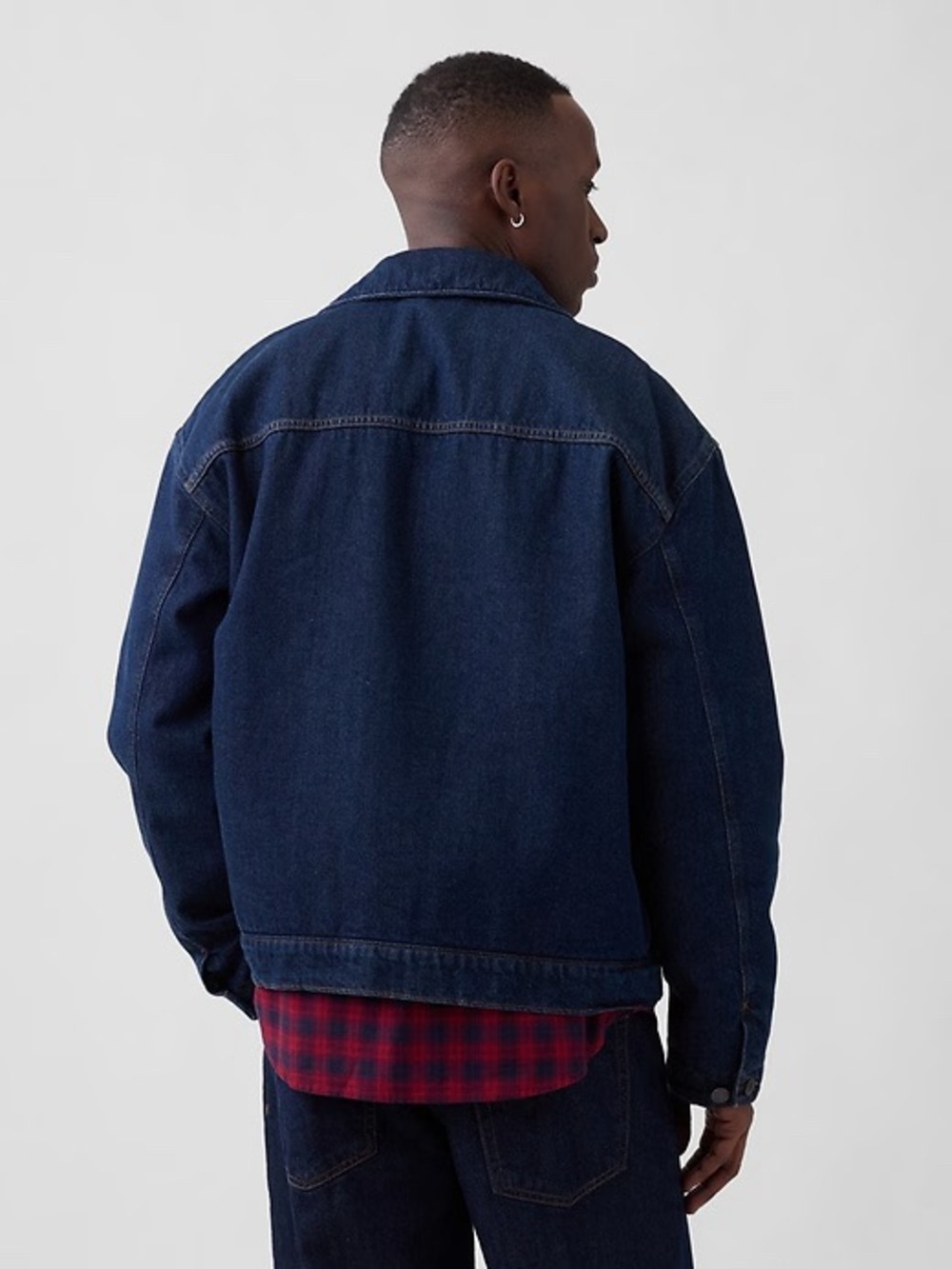 GAP Men’s Relaxed Denim Jacket, NWT - Picture 3 of 10